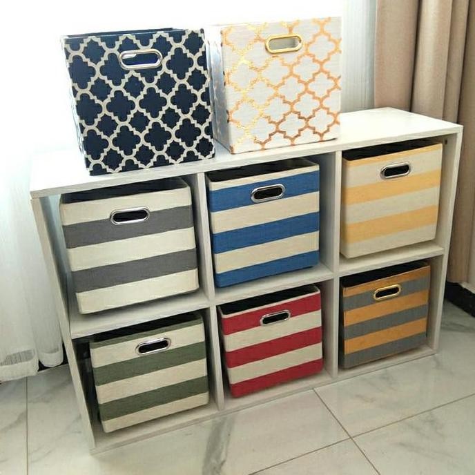 

Terlaris Kotak Penyimpanan Lipat Craft Box Foldable Serbaguna Termurah!