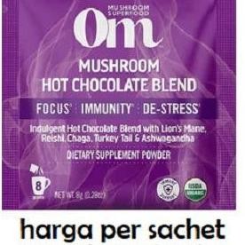 

Om Organic Mushroom Superfood Powder Cordyceps Master Blend Lions Mane