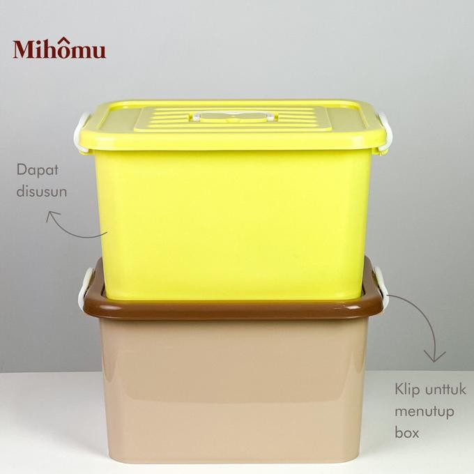 

Terlaris Container Kontainer Box Serbaguna. 35 Liter/ Kotak Storage Box Plastik