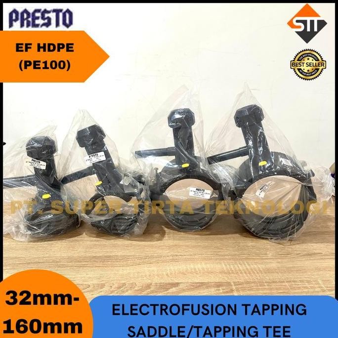 Electrofusion (Ef) Tapping Saddle/Tapping Tee Hdpe (Pe100) Pn16 Terlaris