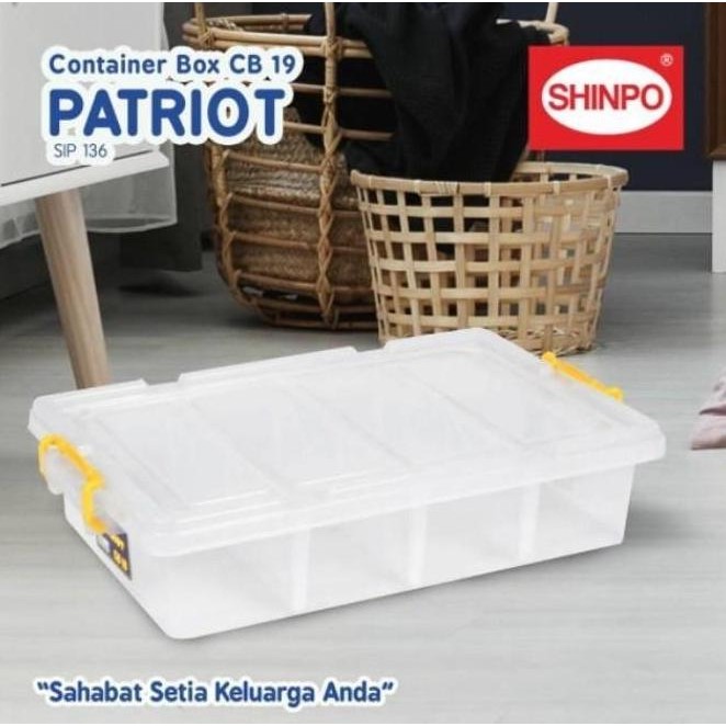 

Terlaris Shinpo Container Box Patriot Sip 136 - Cb 19