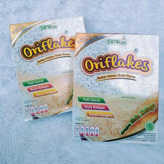 

(Expert) oriflakes umbi garut 350 gram