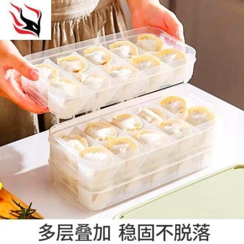 

Terlaris Kotak Penyimpanan Pangsit Dumpling Storage Box 3 Warna - Nsa