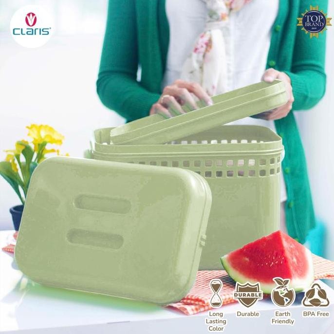 

Terlaris Claris Kotak Piknik Serbaguna Fancy 0574 New Colour