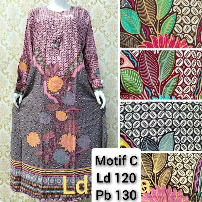 Daster Lengan Panjang | Longdress Premium Hap Gercep