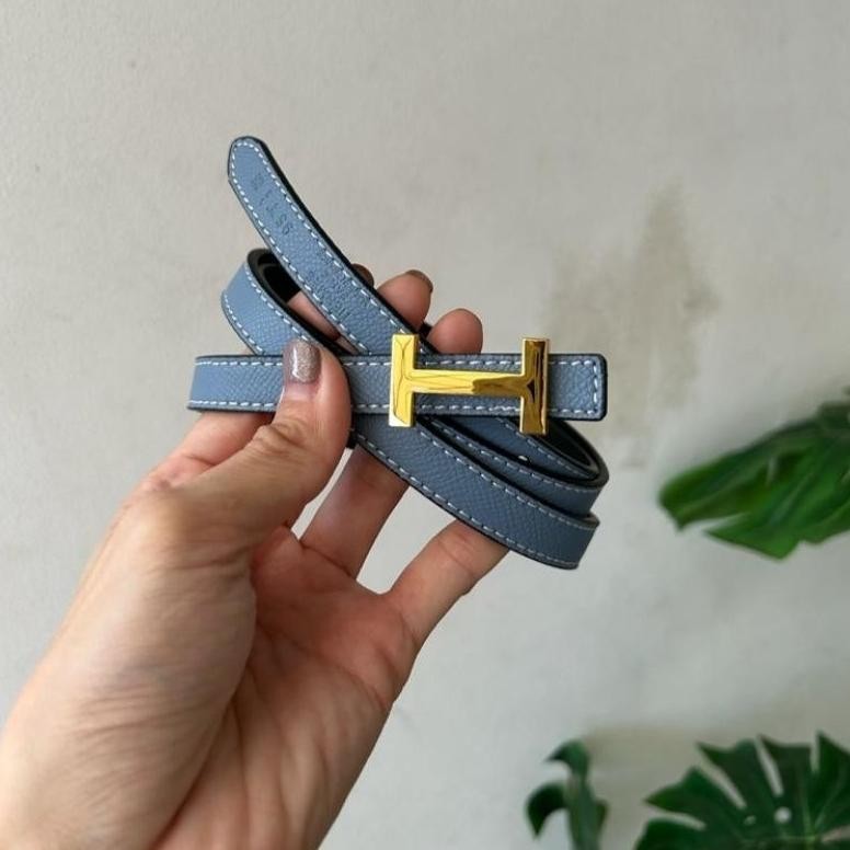 sfI Ikat Pinggang H Bearn Belt Epsom Size Kecil Reversible Bolak Balik AST