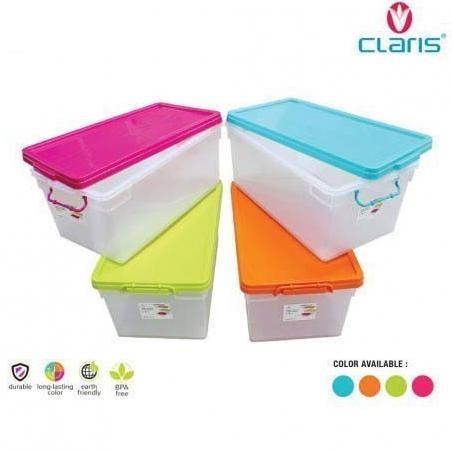 

Terlaris Claris Container Box Kotak Penyimpanan Nexis 1022 66 Liter
