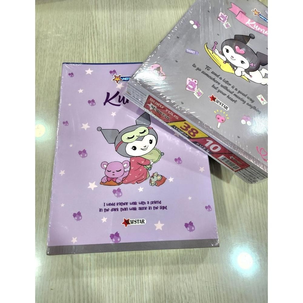 

Buku Tulis Kuromi Sanrio 38 Alfa / Newstar isi 10pcs
