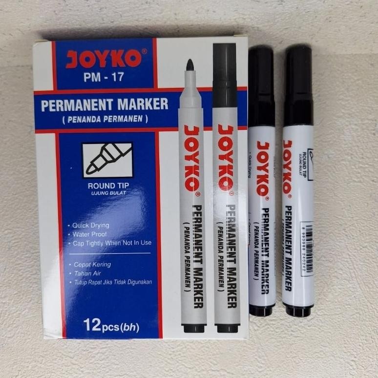 

Spidol permamen marker JOYKO PM-17/18/19/perlusin