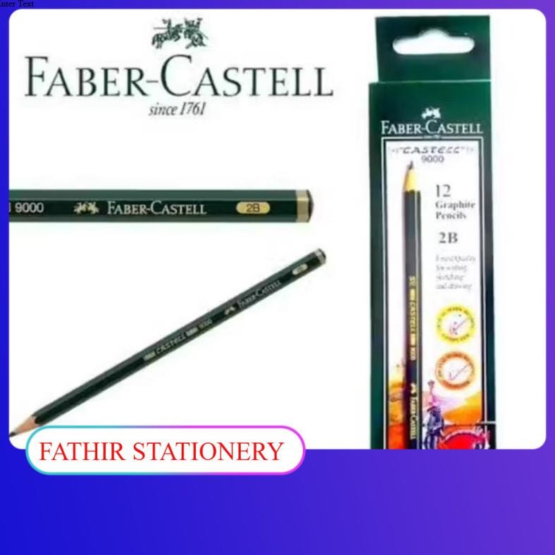 

Pensil Faber Castell 2B Original (1 pack = 12 pcs)