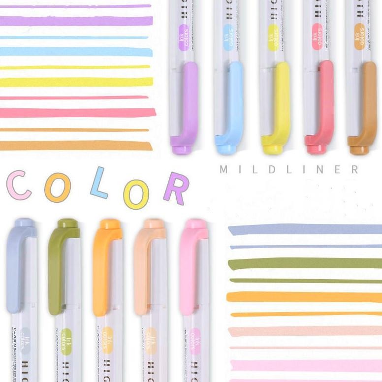 

Highlighter Penanda stabilo Pastel 1 Set /5Pcs 5Warna Penanda Berwarna -cakivskl6z