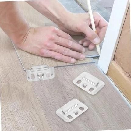 100PCS Clip Wood Pannel  WPC /Braket dan Sekrup Panel WPC / Klip Panel WPC // Klip Panel WPC / Brake