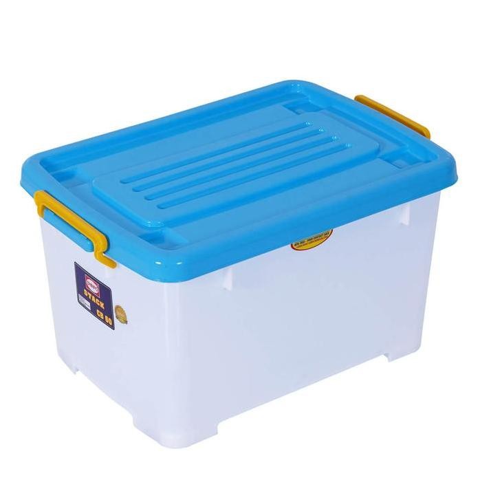 

Terlaris Shinpo 113 Stack Cb60 Container Box Kotak Plastik Cb 60 Liter