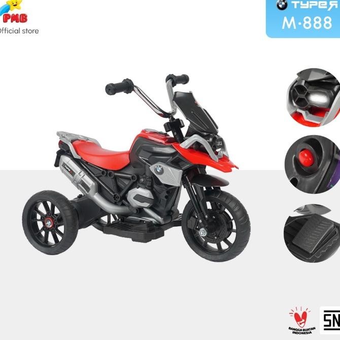 Pmb Mainan Motor Aki Anak Pmb M888 Bmw Motor Mainan Anak Motoran Aki Anak
