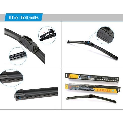 Wiper Frameless Silikon Caral S850 Ukuran 14-26"