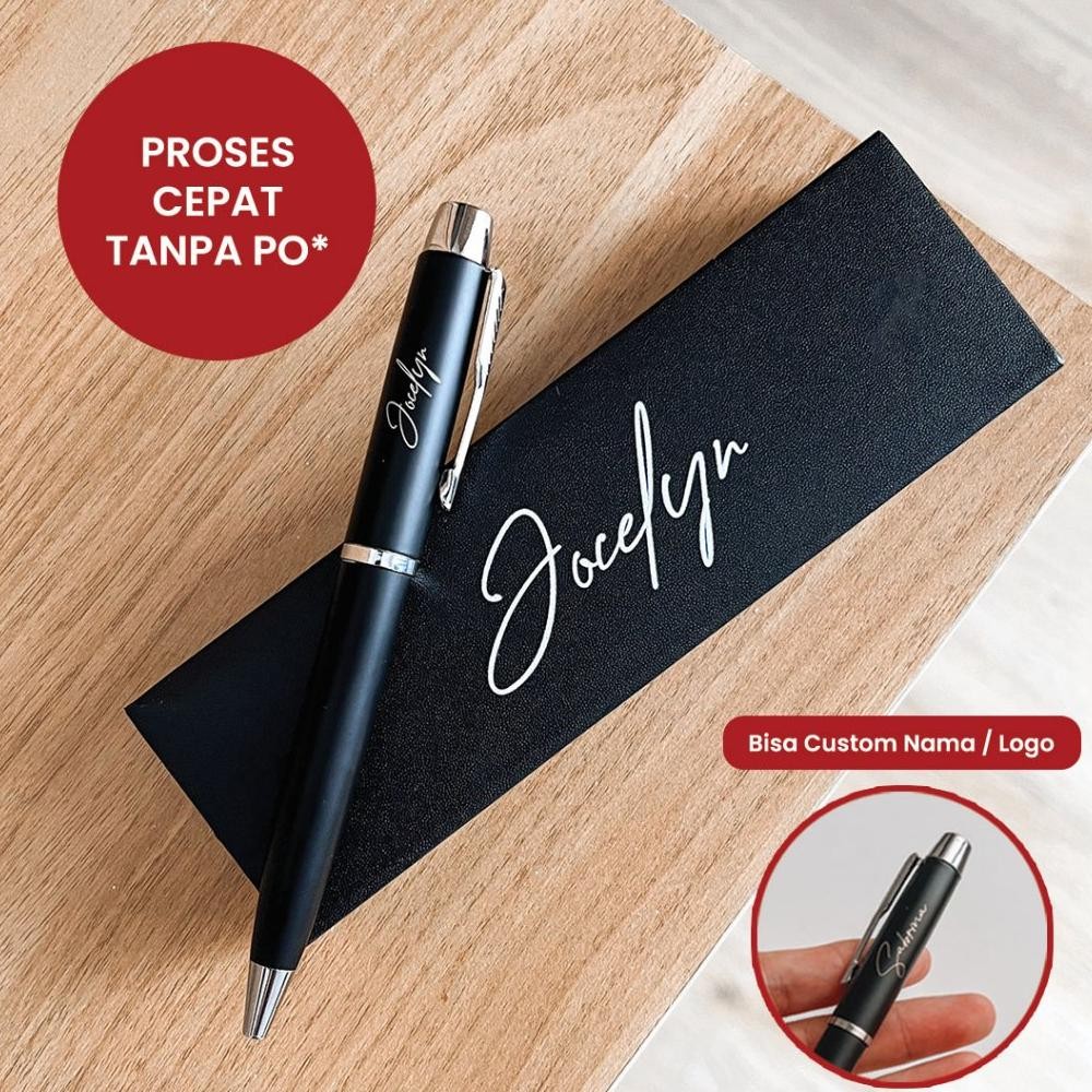 

Custom Pulpen Nama Logo dan Box Kado Pulpen Custom Hadiah Gift Pen Box Custom