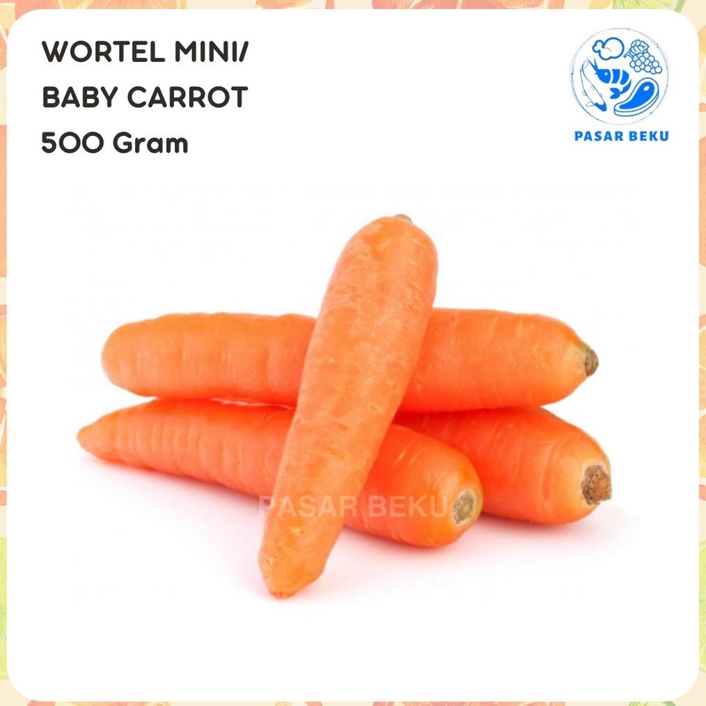 

Wortel Mini 1 kg Sayuran Segar Fresh Capcay Pasar Beku Padang