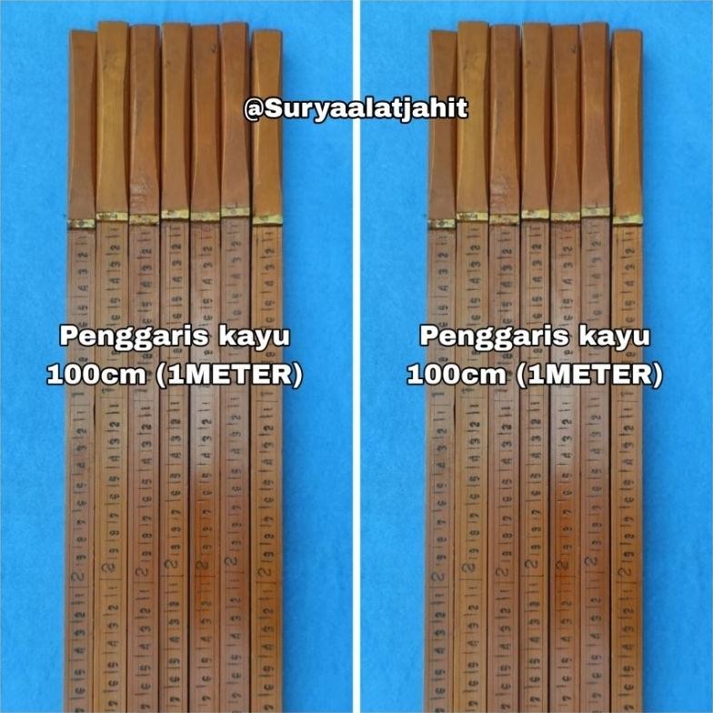 

Penggaris kayu 100cm (1Meter) =rp.43.500/1pcs AST