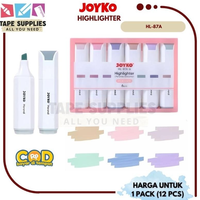 

HIGHLIGHTER / STABILO Penanda Bewarna JOYKO - HL-87A
