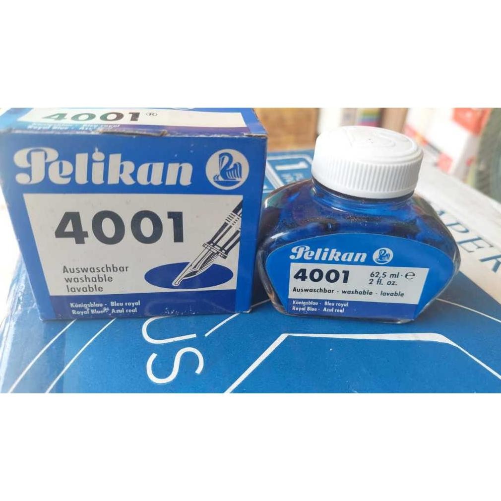 

TINTA FOUNTAIN / PULPEN PELIKAN 4001 ROYAL BLUE MADE IN GERMANY ORIGINAL MURAH