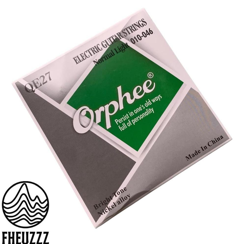 Senar Gitar Elektrik Electric Guitar Strings Orphee QE25 QE27 QE29 Original
