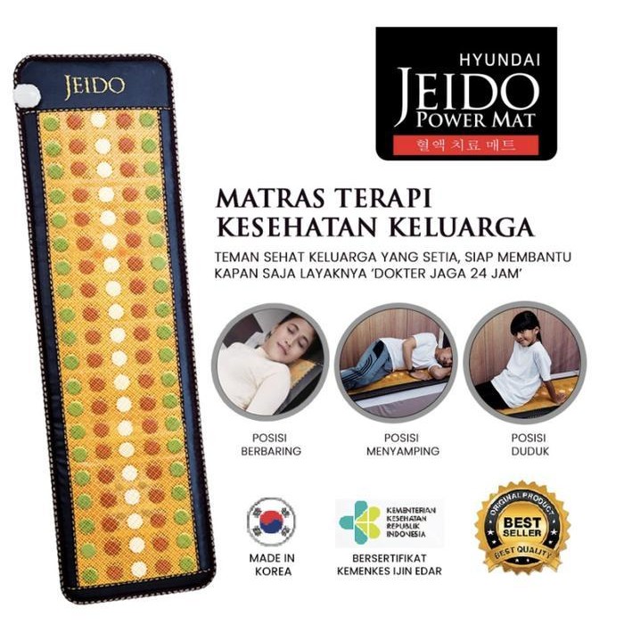Jeido Power Mat Compaq Matras Kesehatan Batu Panas Matras Terapi Portable Mobile Original Dan Terper