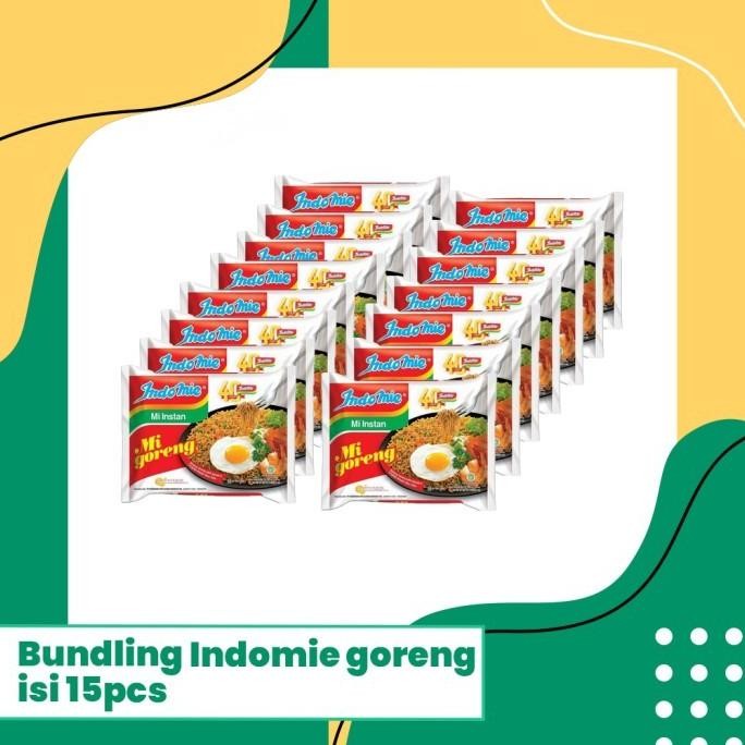 

(Expert) Indomie goreng isi 15 pcs