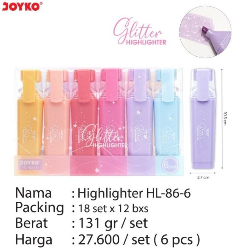 

highlighter hl 86-6 joyko