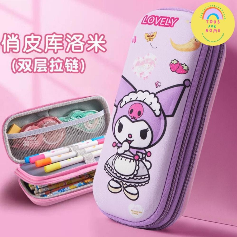 

Tempat pensil Dompet 3D Set 2 susun / 2 Tingkat Motif Karakter TOYSFORHOME AST