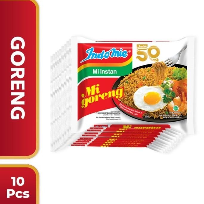 

(Expert) 10 Pcs- Indomie Goreng Mie Instan Halal (85 gram x 10)