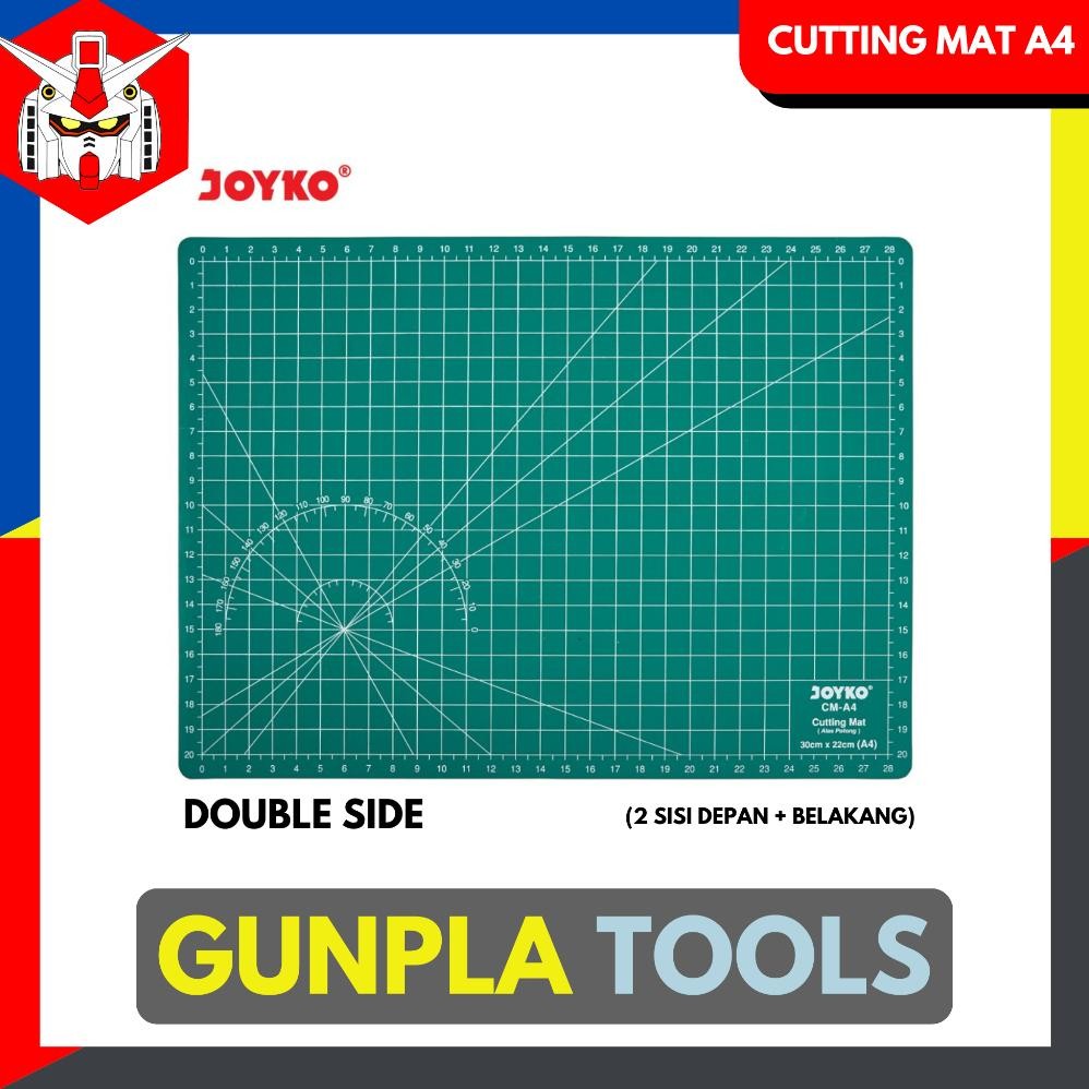 

Cutting Mat A4 Joyko Gundam Hobby Tools Double Side AST