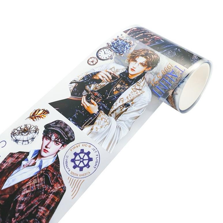 

(8EE) washi tape selotip wanita cantik pria ganteng eksklusif motif mix pretty beautiful woman stylish man men AST