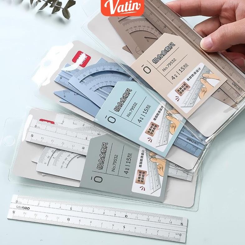 

PENGARIS RULER ALUMUNIUM GEOMETRY DRAWING-Vatin_Shop AST