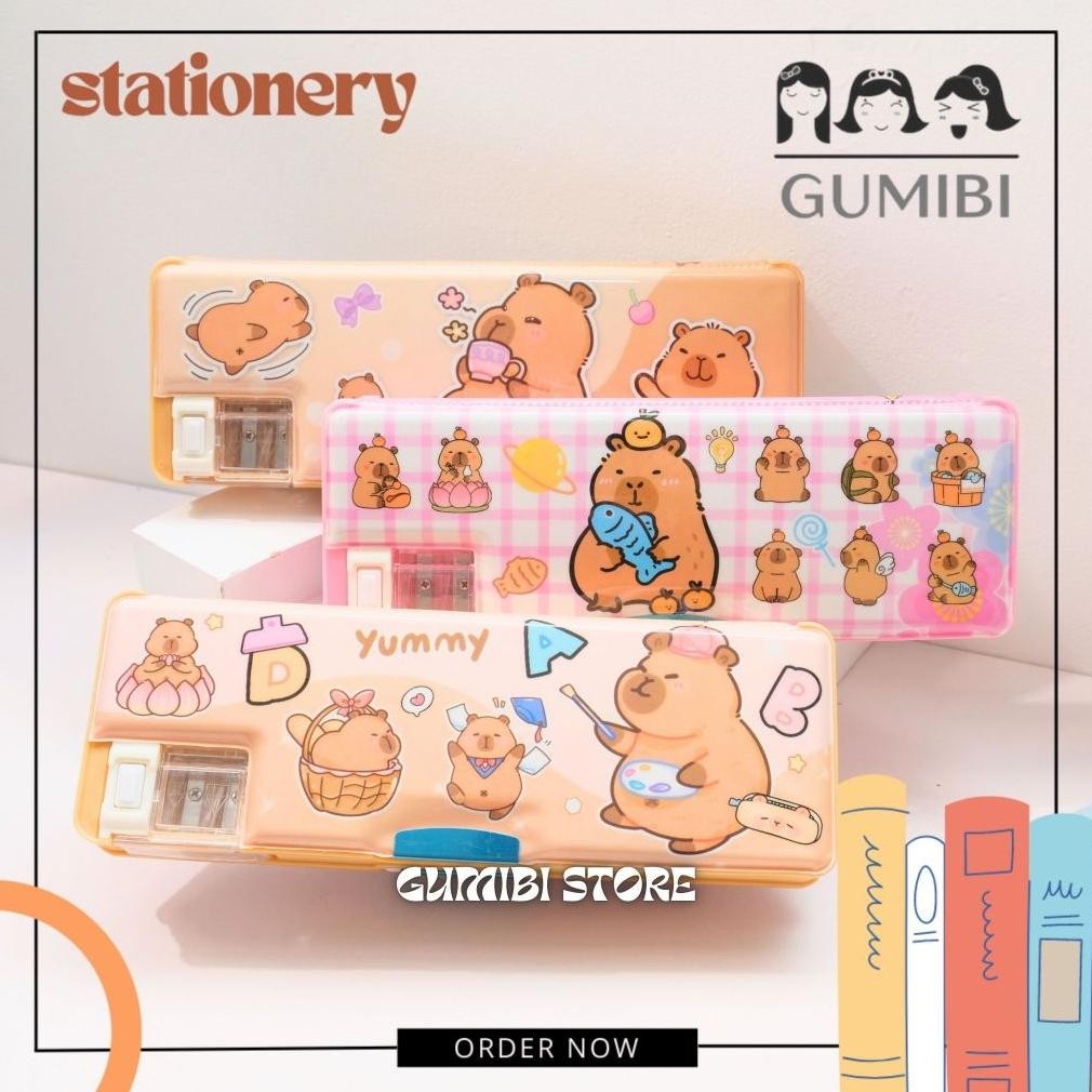 

KOTAK PENSIL MAGNET CAPYBARA DUA SISI FREE RAUTAN PENSIL TEMPAT PENSIL CAPYBARA LUCU IMUT TERMURAH GUMIBI STORE AST