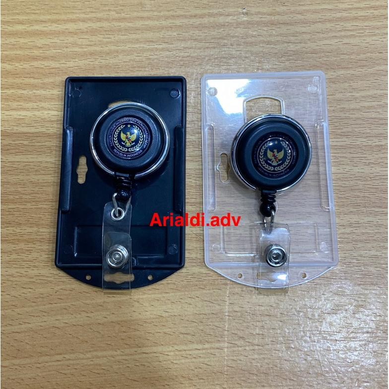 

satu set yoyo+casing id card logo kemenimipas terbaru yoyo putar AST