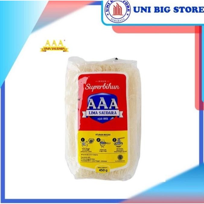 

(Expert) Super Mie Bihun AAA Lima Saudara 450 gr