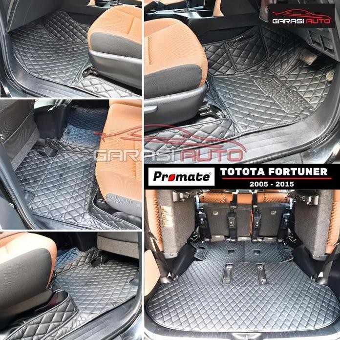 

Terlaris Karpet 7D Promate Premium Car Mats Mobil Fortuner Vnt 2006 -2015 Full