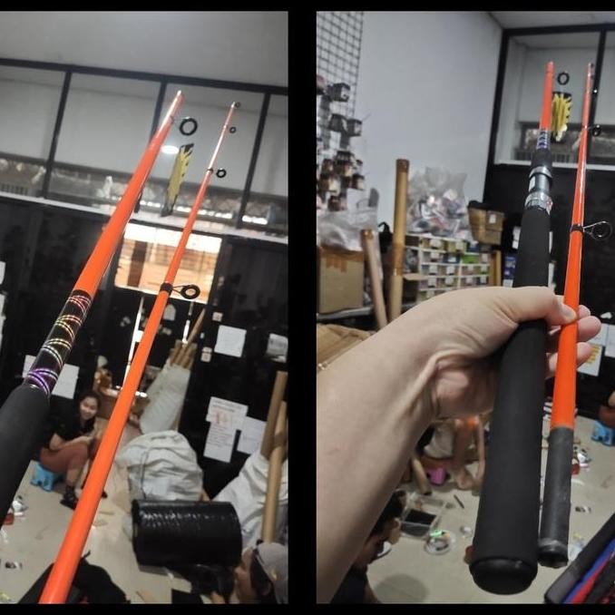 '' joran tornado river hollow 902 270 cm joran fiber ringan ''