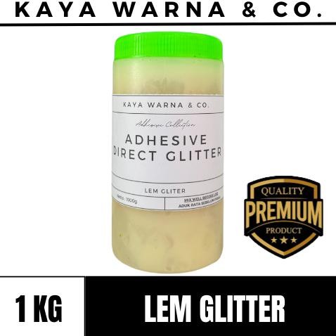 

Lem Bubuk Glitter / Adhesive Direct Glitter KAYA WARNA & CO. (1kg) AST