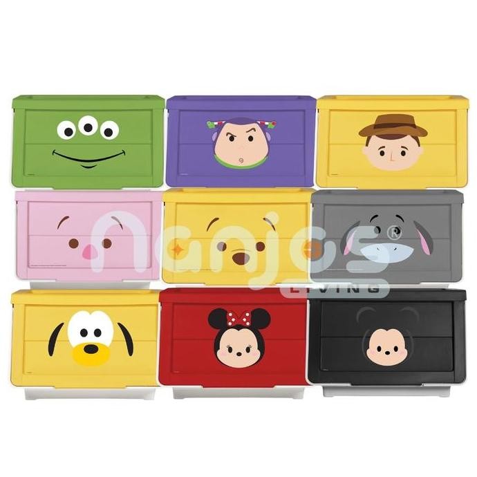 

Terlaris Olymplast X Tsum Tsum Disney Series / Oss / Storage Solution Tempat Penyimpanan Dengan Tutup Serbaguna Anti Pecah / Rak Serbaguna Storage Solution Oss