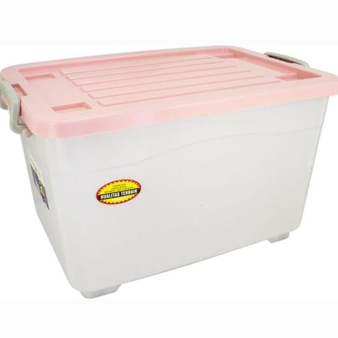 

Terlaris Container Box Dgn Roda 50 Liter Kotak Plastik Sierra Green Leaf 7880