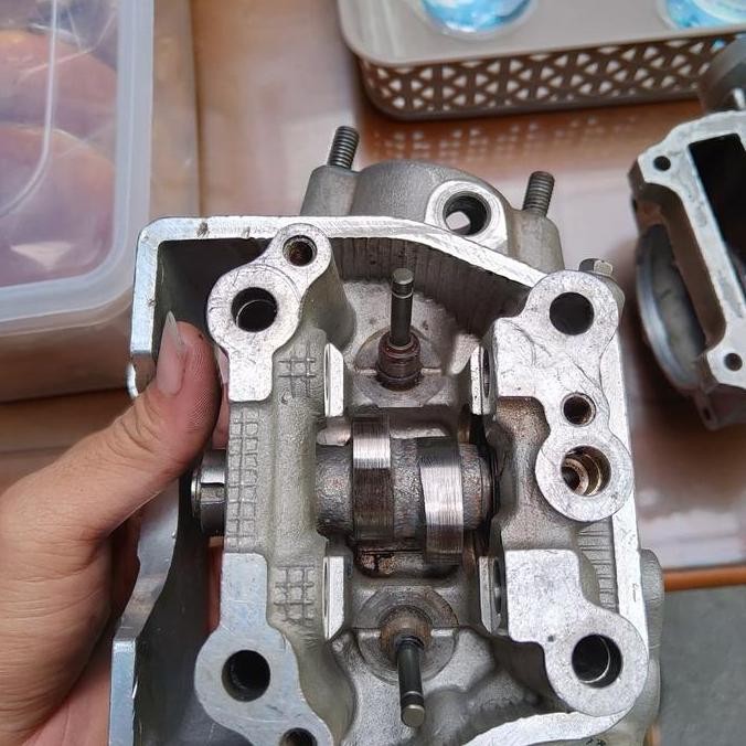 head + porting polish + noken as + klep