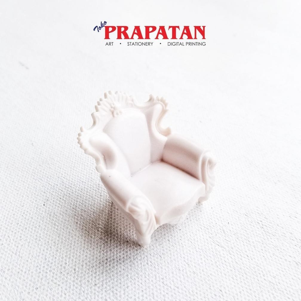 

Bahan Maket Sofa Single Skala 1:25 AST