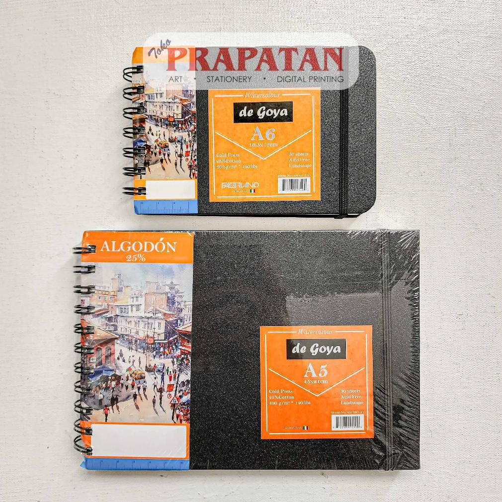 

De Goya Spiral Watercolor Book Algodon | SPIRAL | Buku Cat Air AST