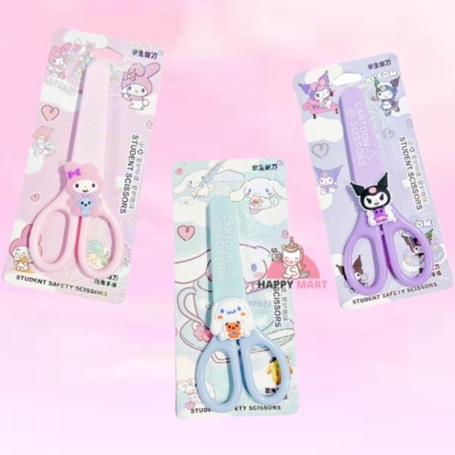 

Gunting Lucu Sarnio Sanryo Zanrio / Cute Scissors (Moroll, Kurom, Melodi) AST