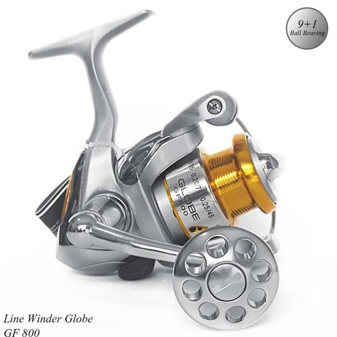 '' Reel Spinning Line Winder Globe (GF) 9+1 BB Pilih Ukuran ''