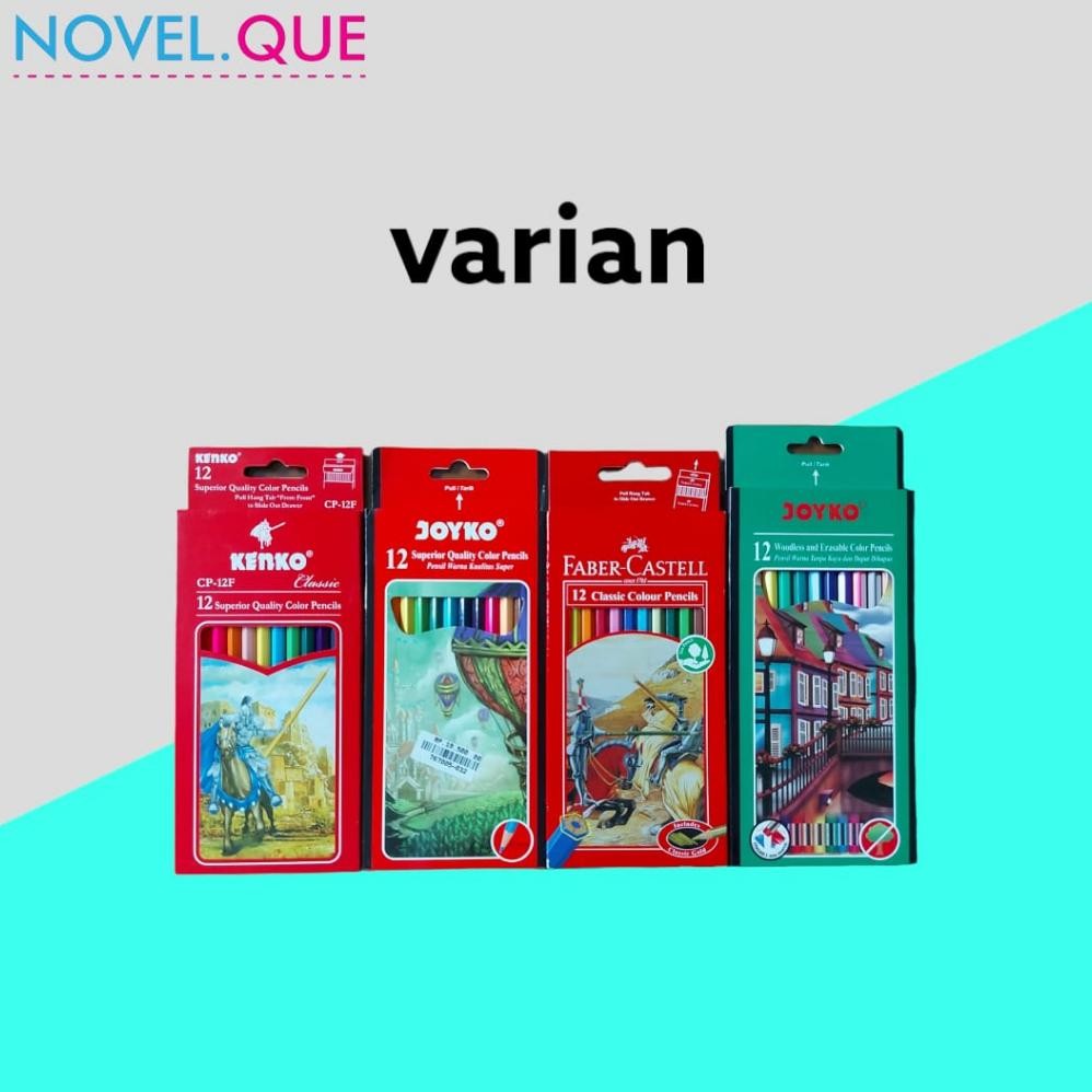 

Back To School Pensil Warna 12 Warna J0y k0 Ken k0 Faber castell AST