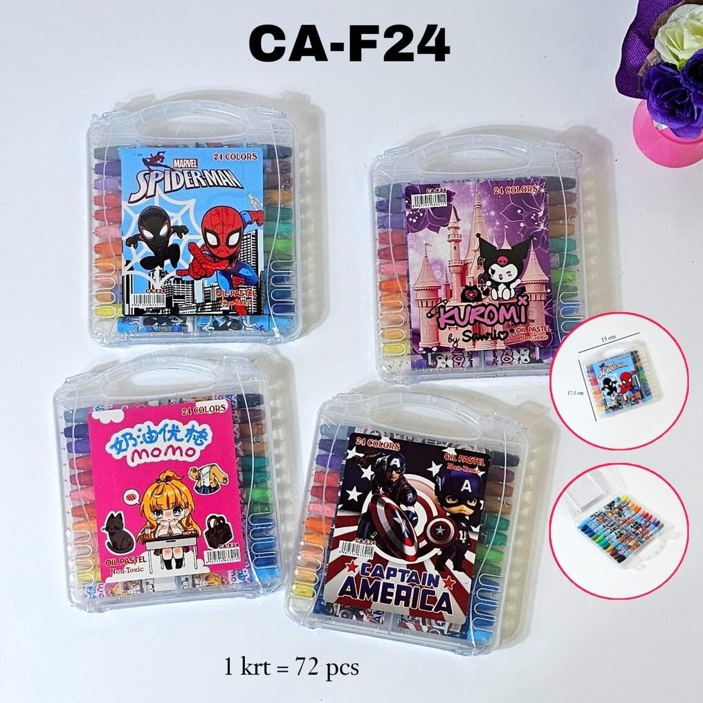

GG Oil Pastel Casing 24 Warna/Krayon Minyak/Crayon AST