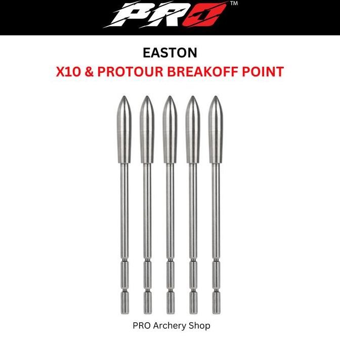 EASTON POINT ARROW X10 & PROTOUR / POIN ANAK PANAH EASTON X10 PROTOUR STAINLESS STEEL