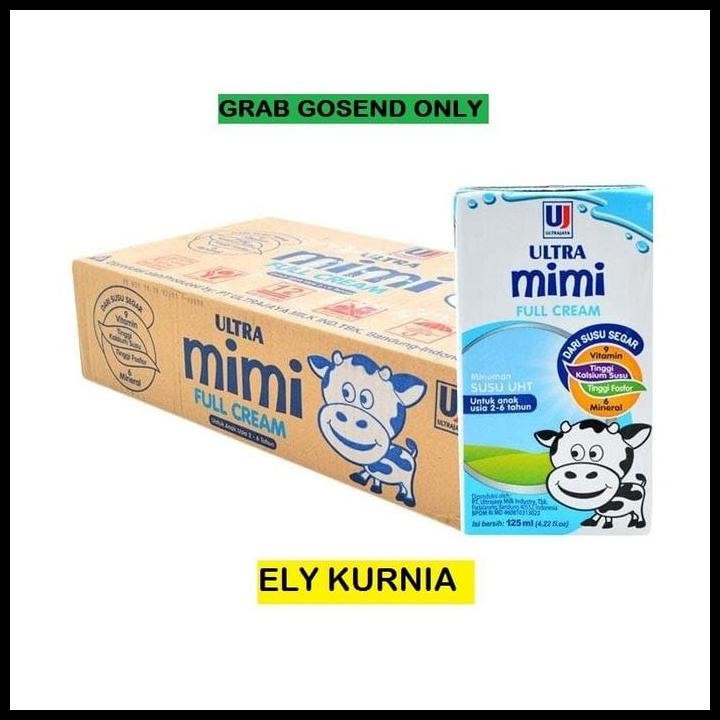 

Terlaris Susu Uht Ultra Mimi Full Cream 125 Ml 1 Karton Good Quality